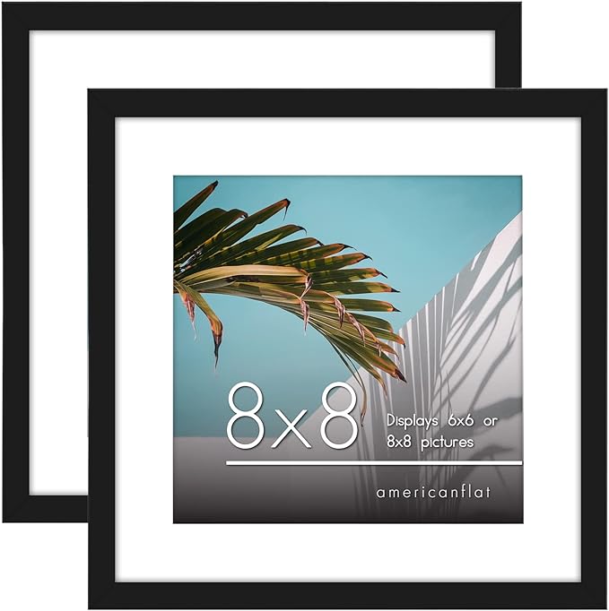 Picture Frame | Set of 2 | Slim Molding | Streamline Collection