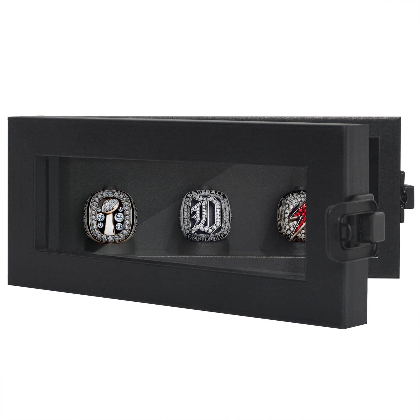 Championship Ring Display Case | Holds 3, 9, or 20 Rings | All-Star Collection