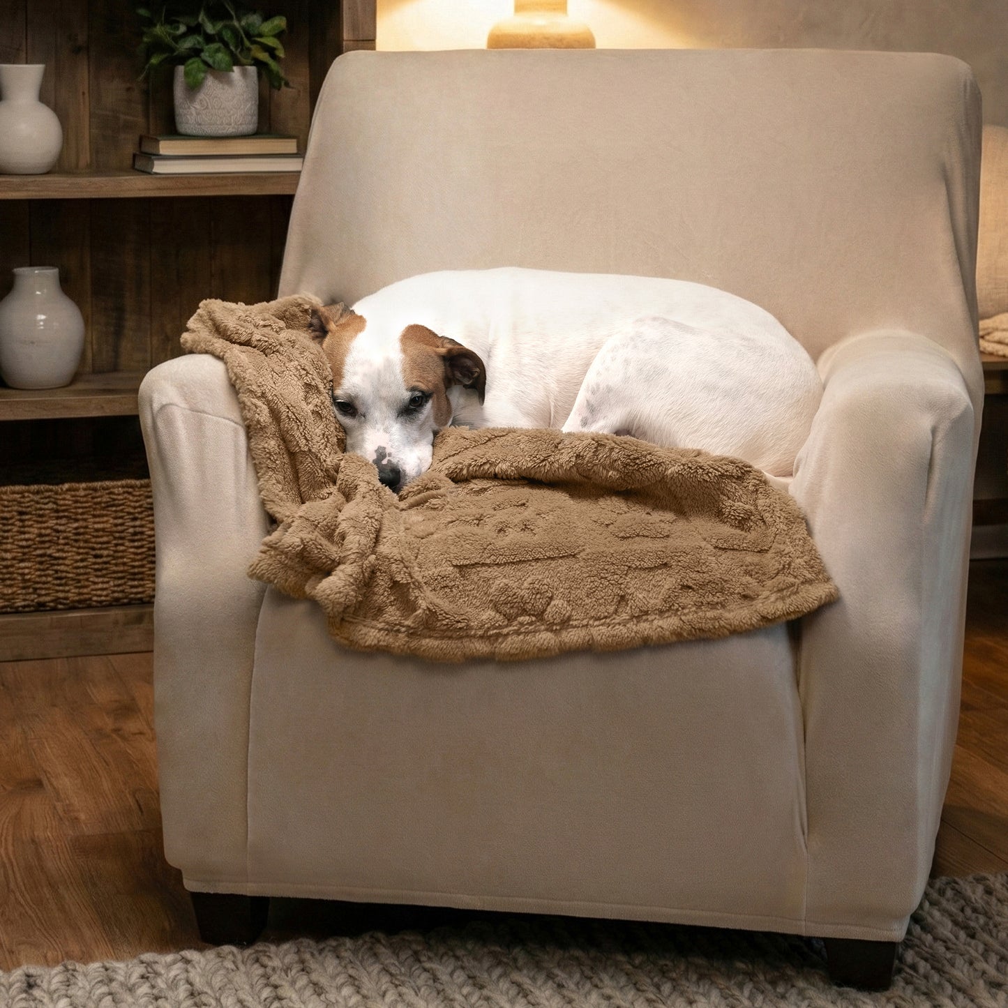 30x40 | Jacquard Fleece Throw Blanket | Soft and Breathable | Cozy Home Decor