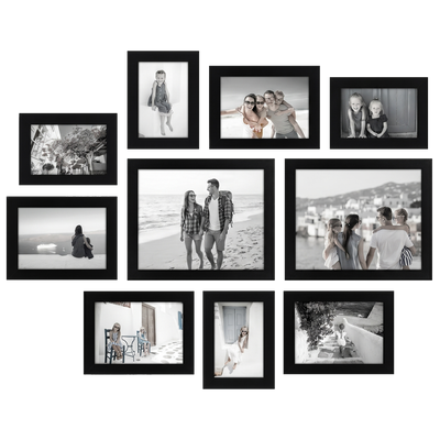 Signature Matted Picture Frame — Multi / Black / 10-Pack