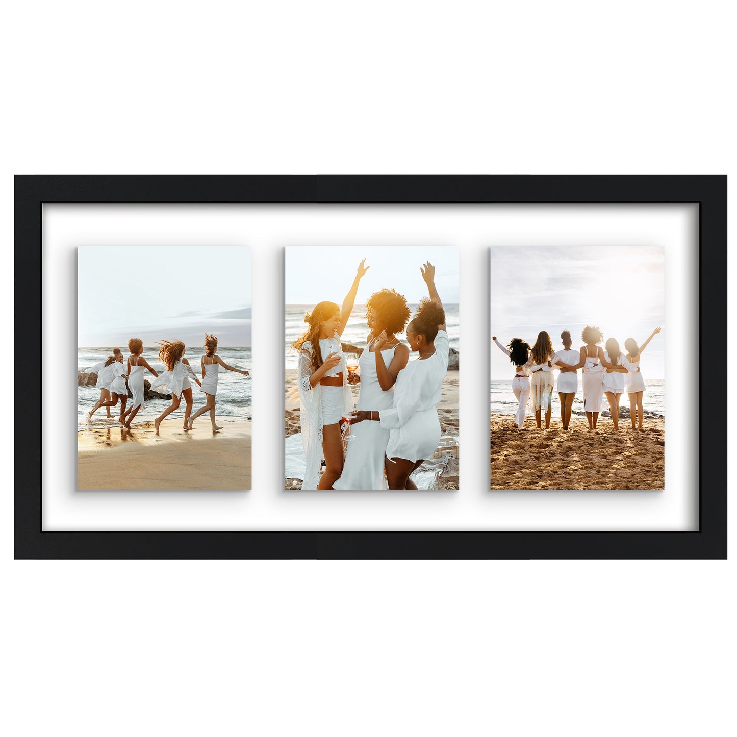 Americanflat Picture Frame with Classic Molding | Signature Collection Collage Picture Frame