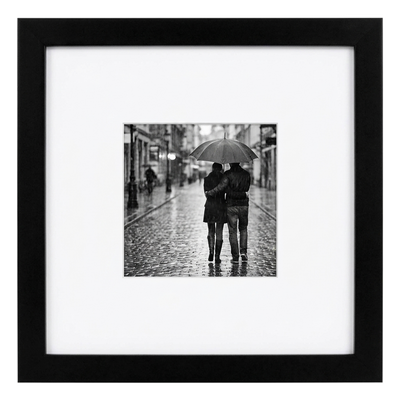 Soho Matted Picture Frame — 8x8 / Black / 4x4