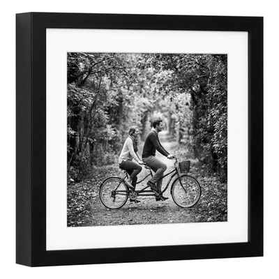 Soho Matted Picture Frame — 10x10 / Black / 8x8