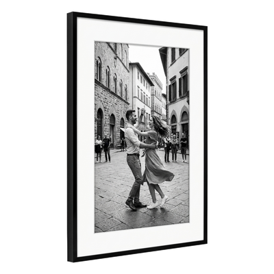 Soho Matted Picture Frame — 28x40 / Black / 24x36