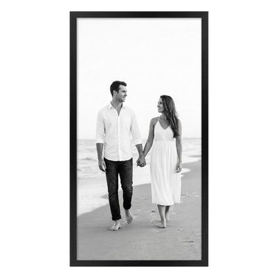 Streamline Picture Frame — 8x16 / Black / 1 Pack