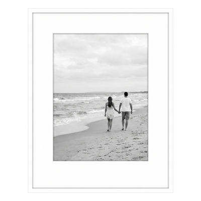 Streamline Matted Picture Frame — 20x24 with 16x20 Mat / White / 1 Pack