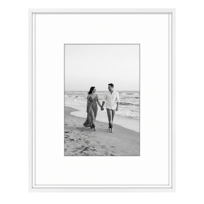 Streamline Matted Picture Frame — 24x30 with 13x19 Mat / White / 1 Pack