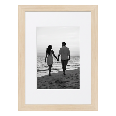Signature Matted Picture Frame — 8x10 / Lightwood / 1-Pack
