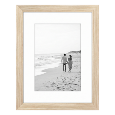 Signature Matted Picture Frame — 8x10 / Natural Oak / 1-Pack