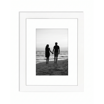 Signature Matted Picture Frame — 8x10 / White / 1-Pack