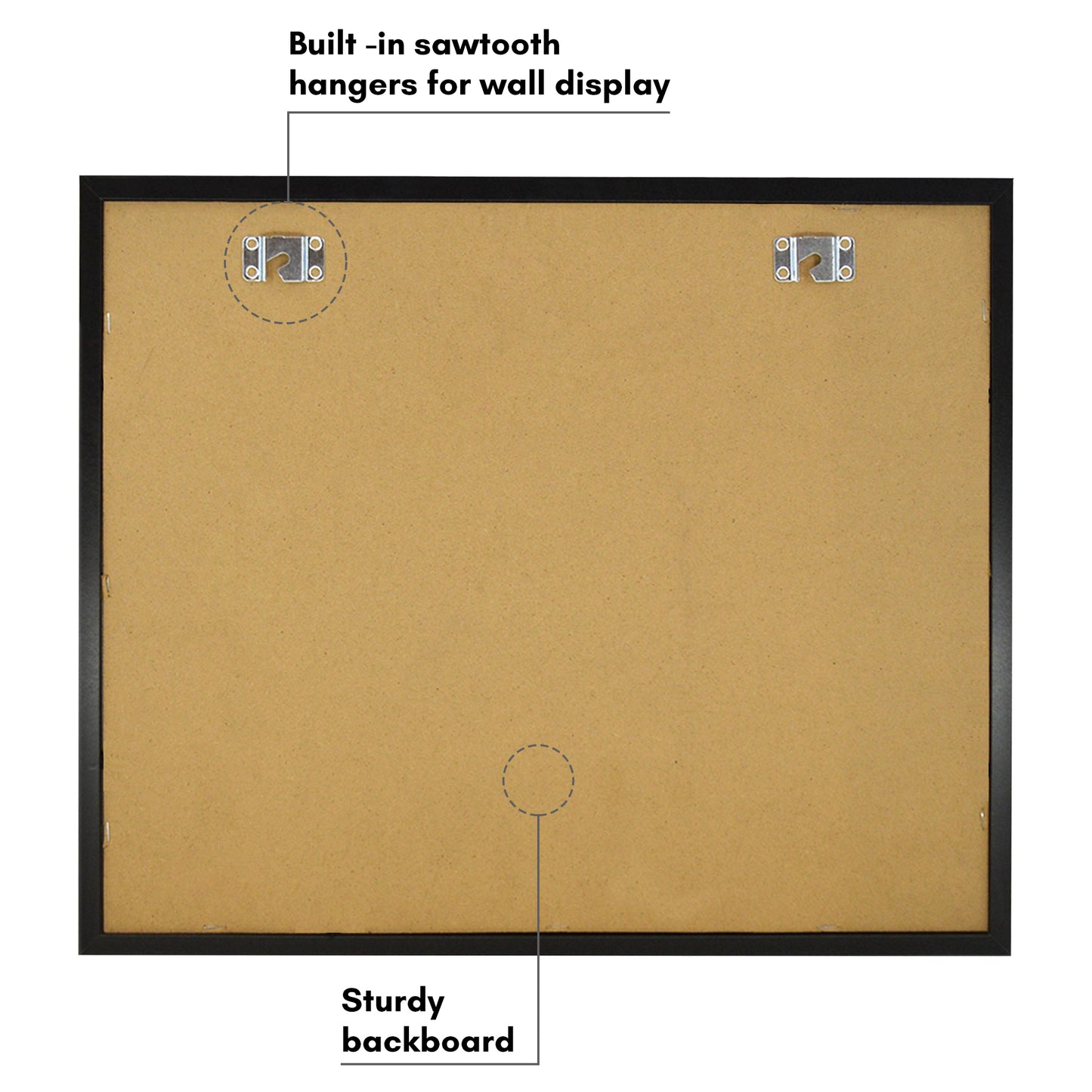Americanflat Kids Art Frame with Two Openings | Includes Storage