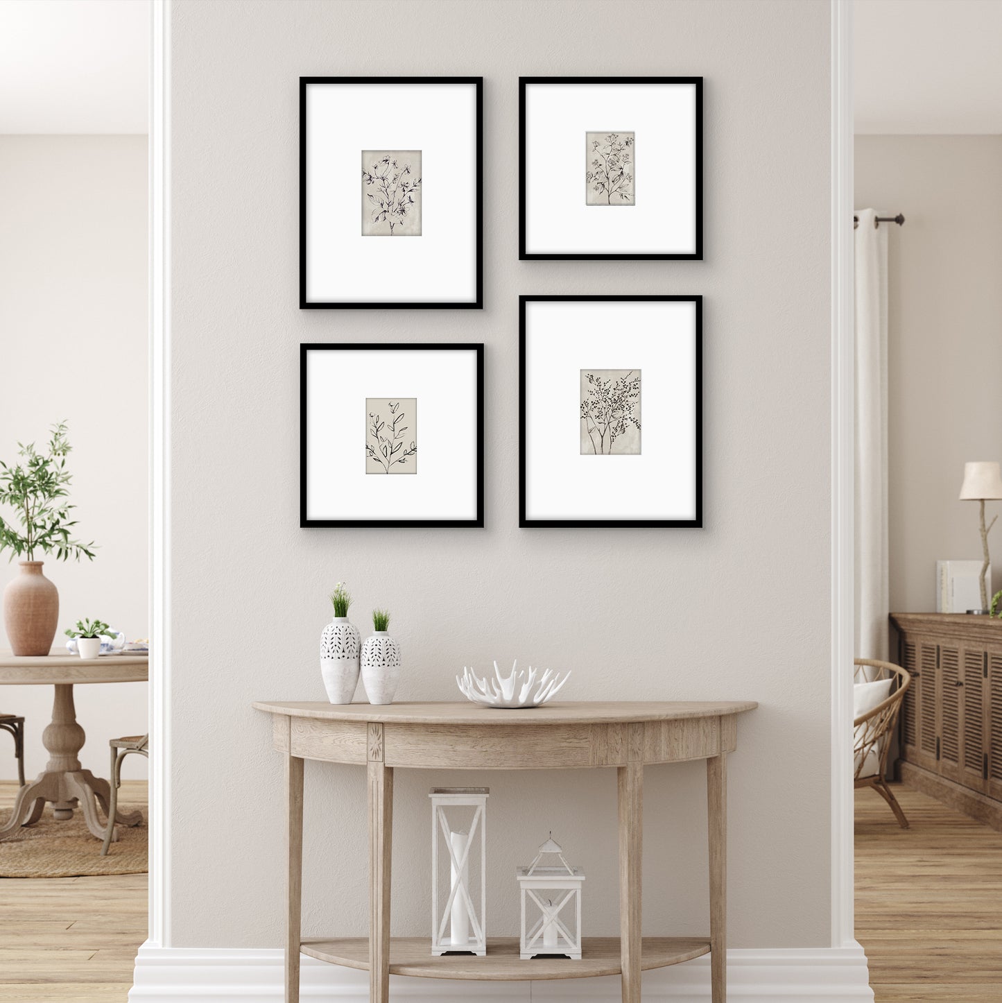Americanflat Set of 4 Picture Frames | Gallery Wall Frame Set
