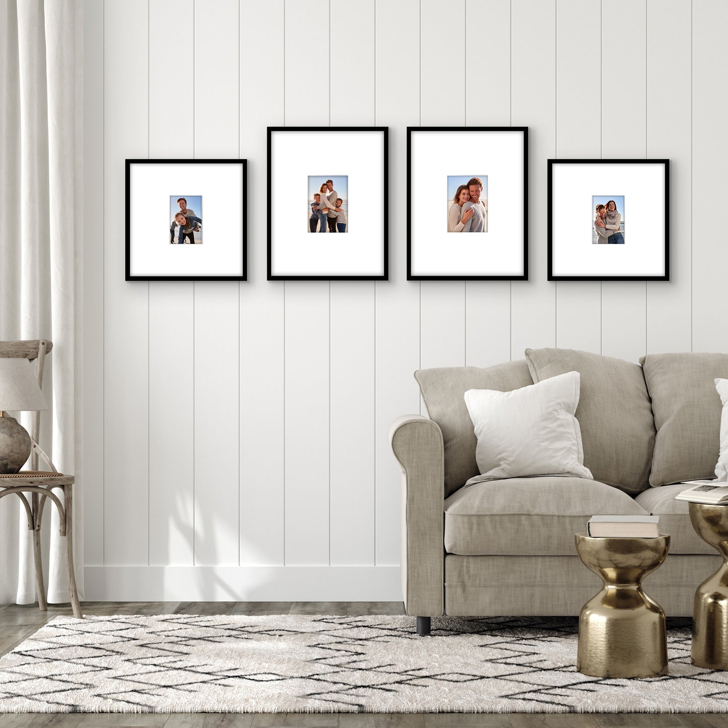 Americanflat Set of 4 Picture Frames | Gallery Wall Frame Set