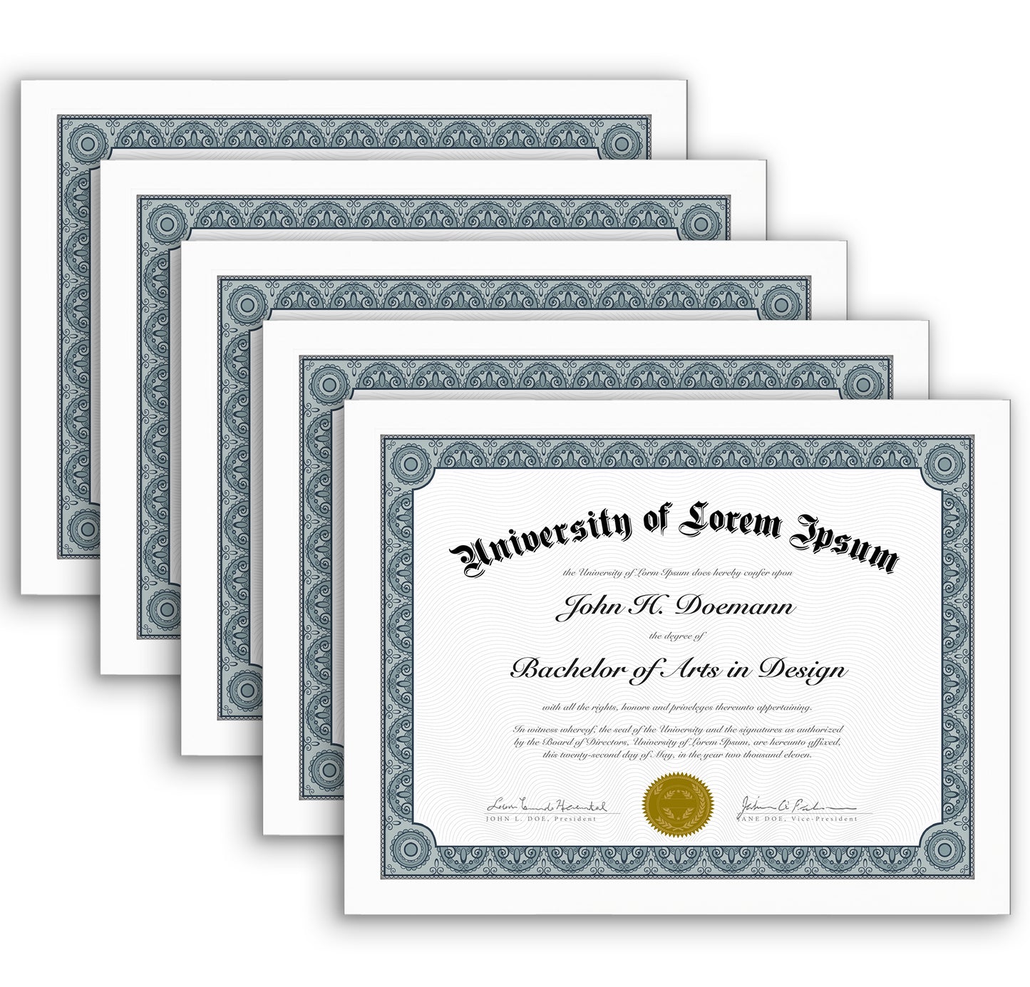 Americanflat Gallery Picture Frame Set | 5-Pack