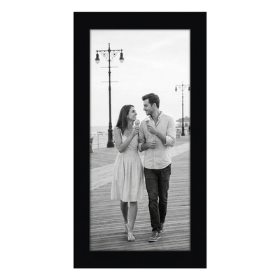 Signature Unmatted Picture Frame — Black / 4x8 / 1 Pack