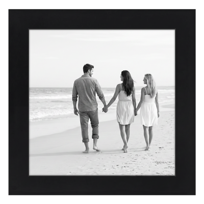 Signature Unmatted Picture Frame — Black / 5x5 / 1 Pack