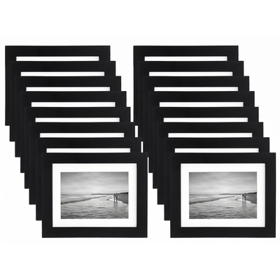 Signature Matted Picture Frame — 5x7 / Black / 16-Pack