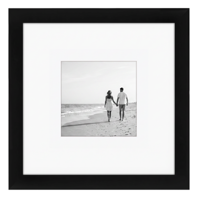 Signature Matted Picture Frame — 8x8 / Black / 1-Pack