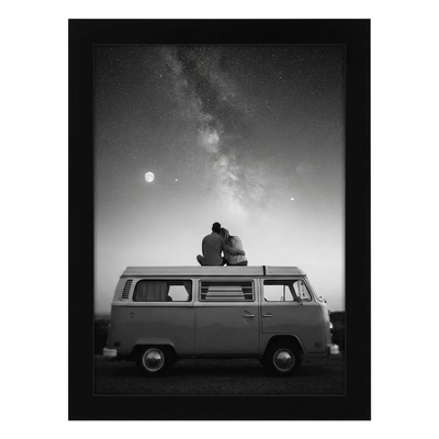 Signature Unmatted Picture Frame — Black / 8x11 / 1 Pack