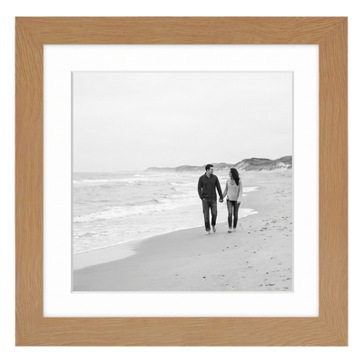 Signature Matted Picture Frame — 11x11 / Oak / 1-Pack