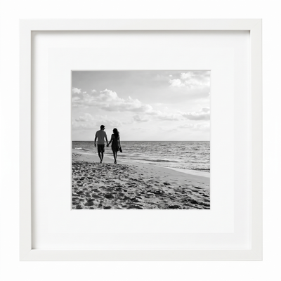 Signature Matted Picture Frame — 11x11 / White / 1-Pack
