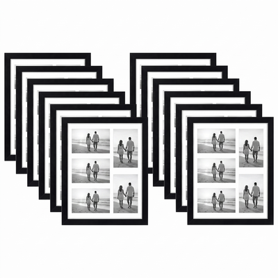 Signature Matted Picture Frame — 11x14 / Black / 12-Pack