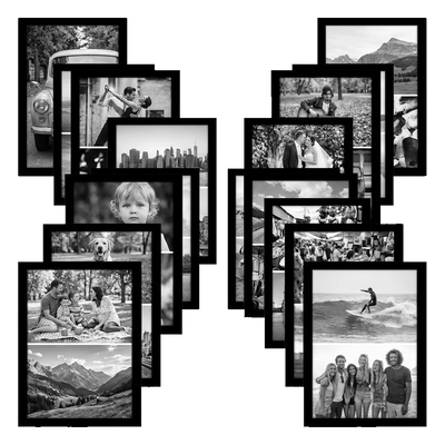 Signature Unmatted Picture Frame — Black / 11x17 / 12 Pack