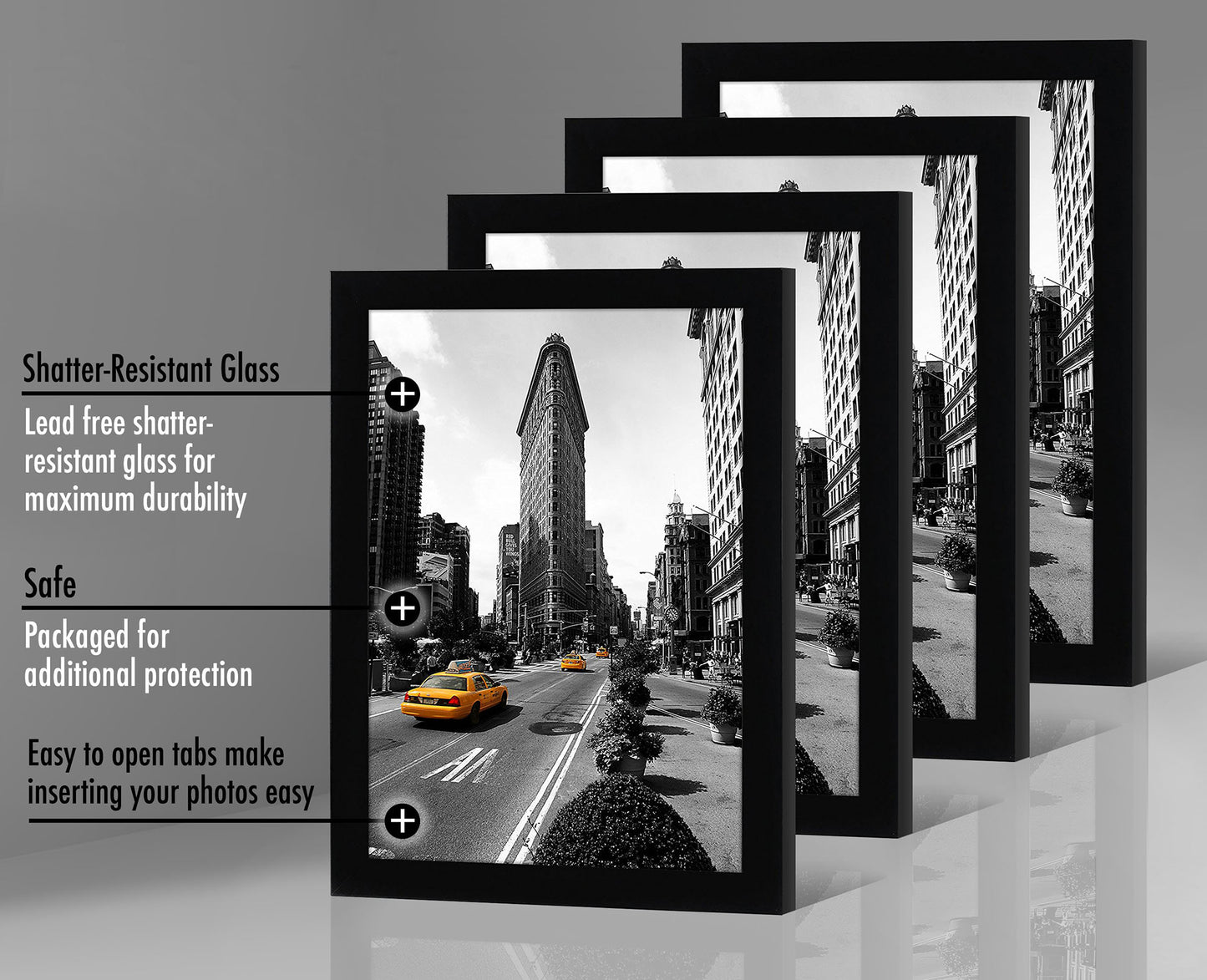 Set of 4 - 11x17 Picture Frame | Signature Collection