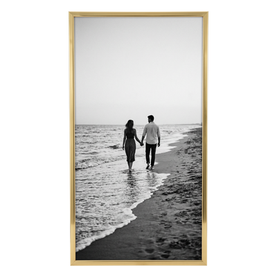 Signature Unmatted Picture Frame — Polished Brass / 11x22 / 1 Pack