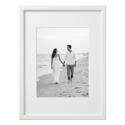 Signature Matted Picture Frame — 11.5x14 / White / 1-Pack