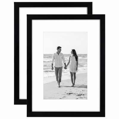Signature Matted Picture Frame — 12x16 / Black / 2-Pack