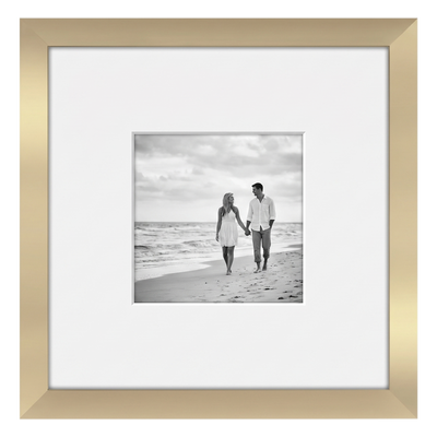 Signature Matted Picture Frame — 14x14 / Gold / 1-Pack