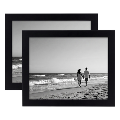 Signature Unmatted Picture Frame — Black / 8.5x11 / 2 Pack