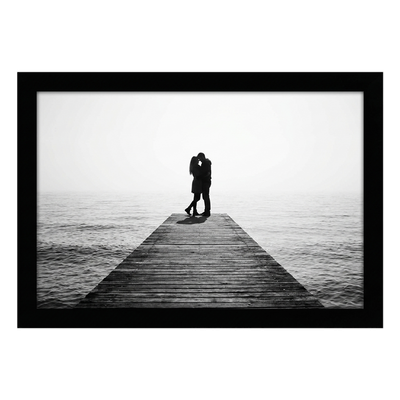 Signature Unmatted Picture Frame — Black / 8.5x14 / 1 Pack