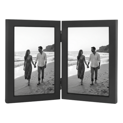 Memento Picture Frame — 5x7 / Black / Wide border
