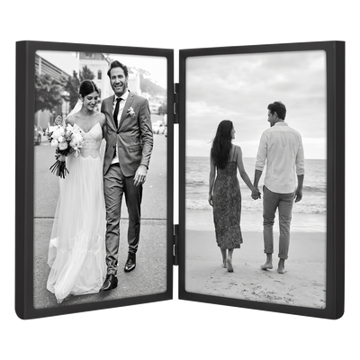 Memento Picture Frame — 5x7 / Black / Slim border