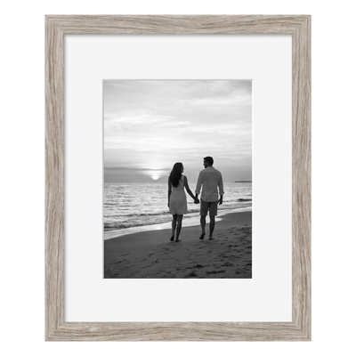 Signature Matted Picture Frame — 11x14 / Driftwood / 1-Pack