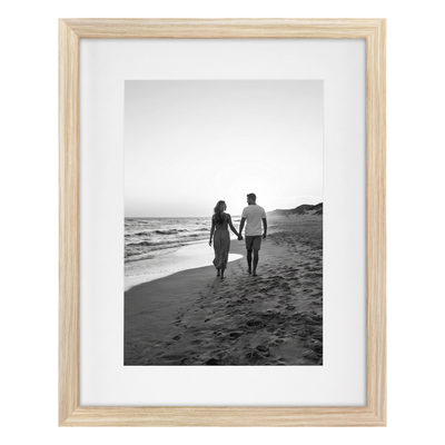 Signature Matted Picture Frame — 11x14 / Natural Oak / 1-Pack