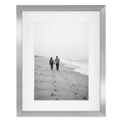 Signature Matted Picture Frame — 11x14 / Silver / 1-Pack