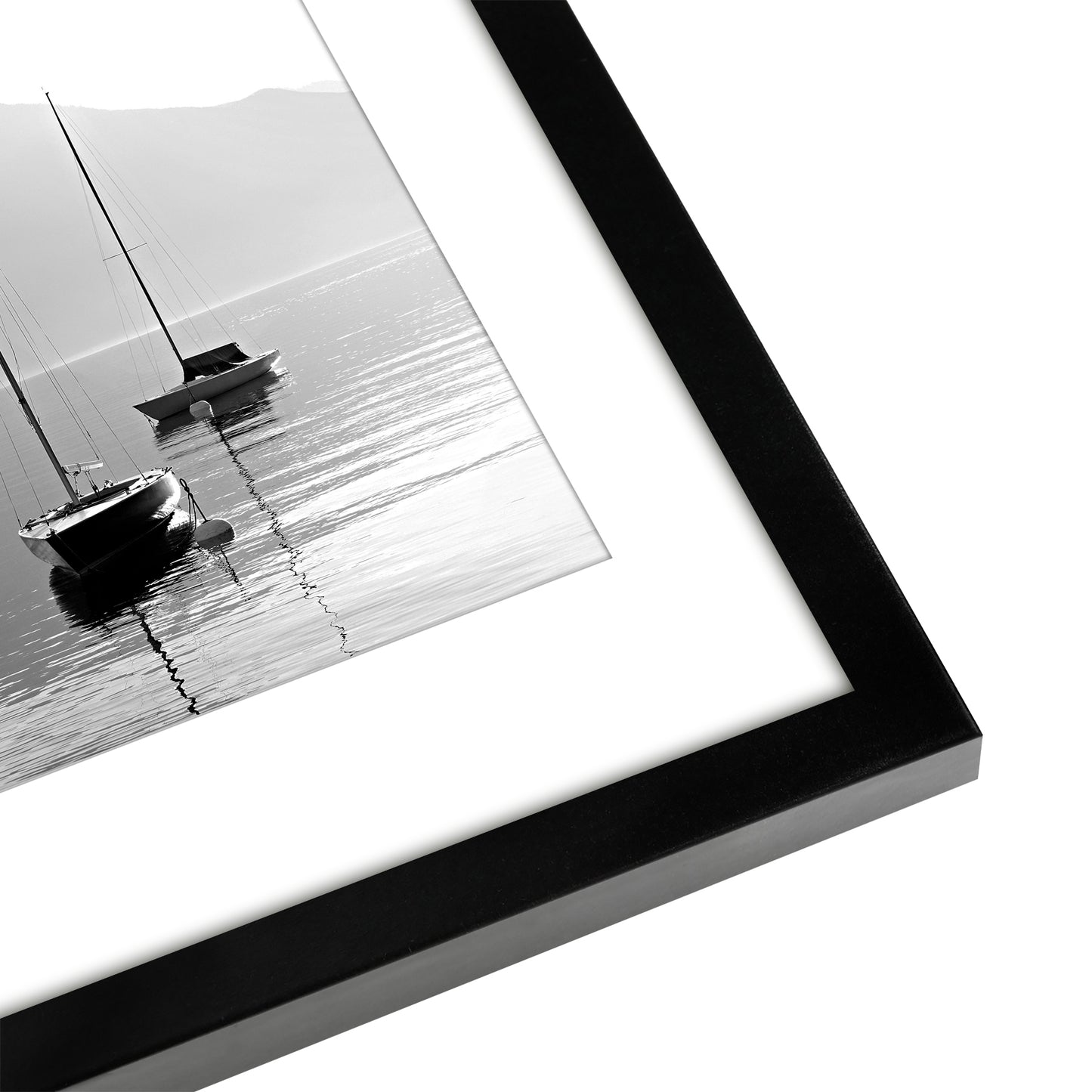 Americanflat | 12x16 Picture Frame with Polished Plexiglass - Set of 5 | Use as 8.5x11 Frame with Mat or Display 12x16 Photo Without Mat | Galleria Collection | Picture Frames for Wall Display | Black