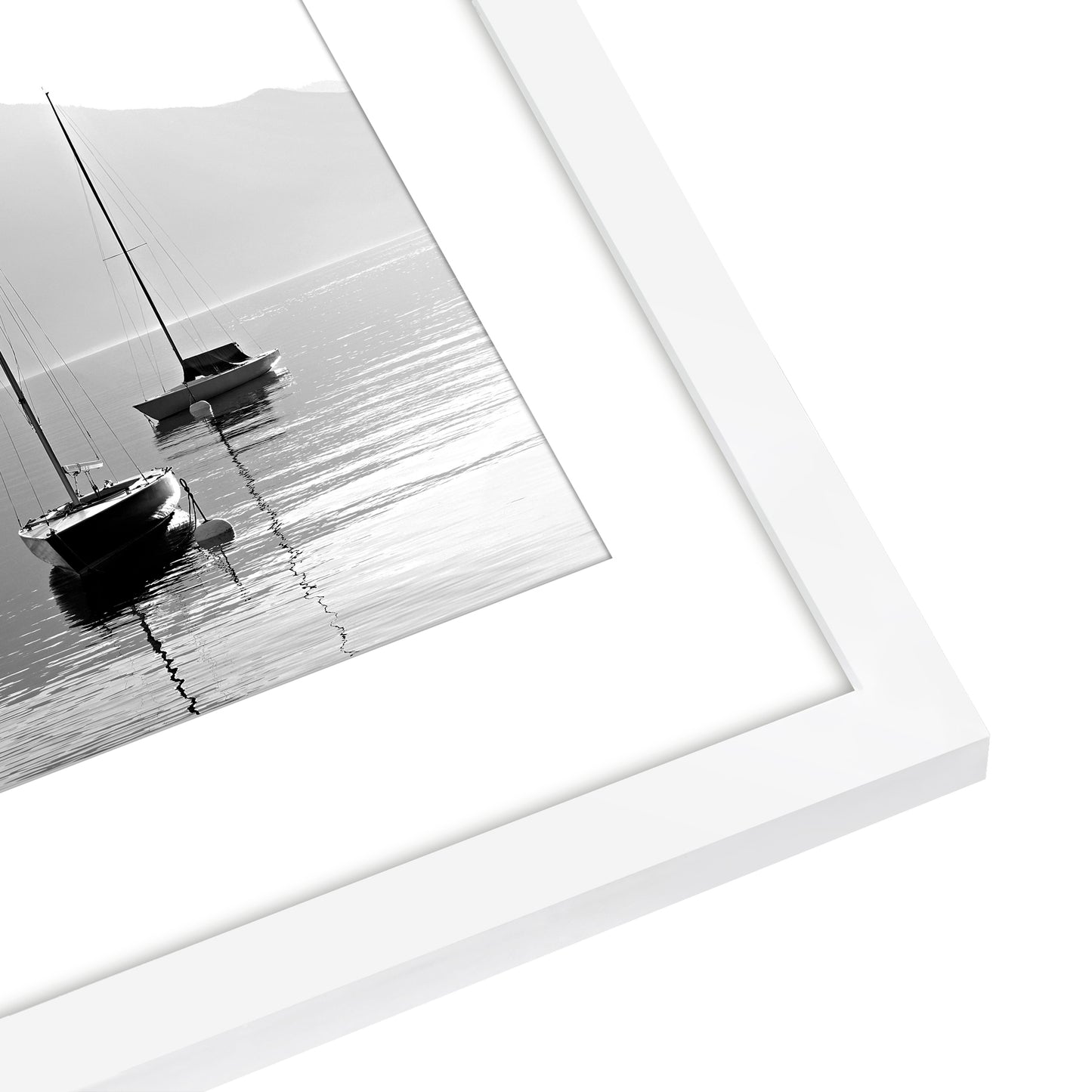 Americanflat | 12x16 Picture Frame with Polished Plexiglass | Set of 5 | Use as 8.5x11 Frame with Mat or Display 12x16 Photo Without Mat | Galleria Collection | Picture Frames for Wall Display | White