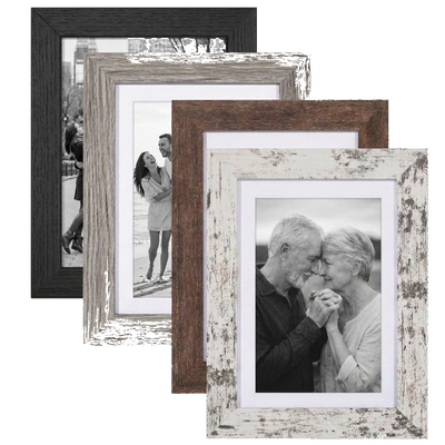 Collage Frame, Set of 4 — 5x7 / Rustic Lodge