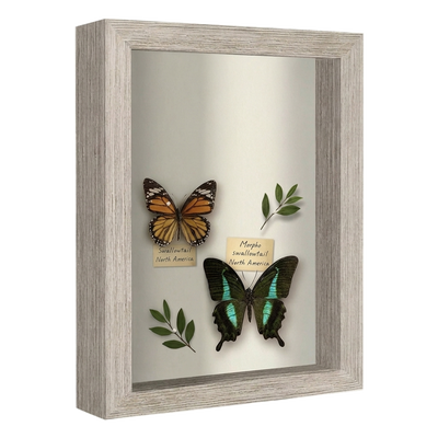 Silhouette Keepsake Shadow Box — 8x10 / Driftwood