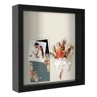 Silhouette Keepsake Shadow Box — 11x11 / Black