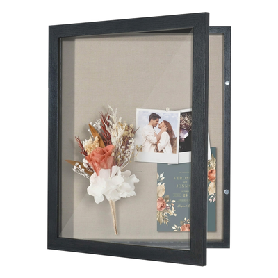 Silhouette Unmatted Keepsake Shadow Box — 11x14 / Black
