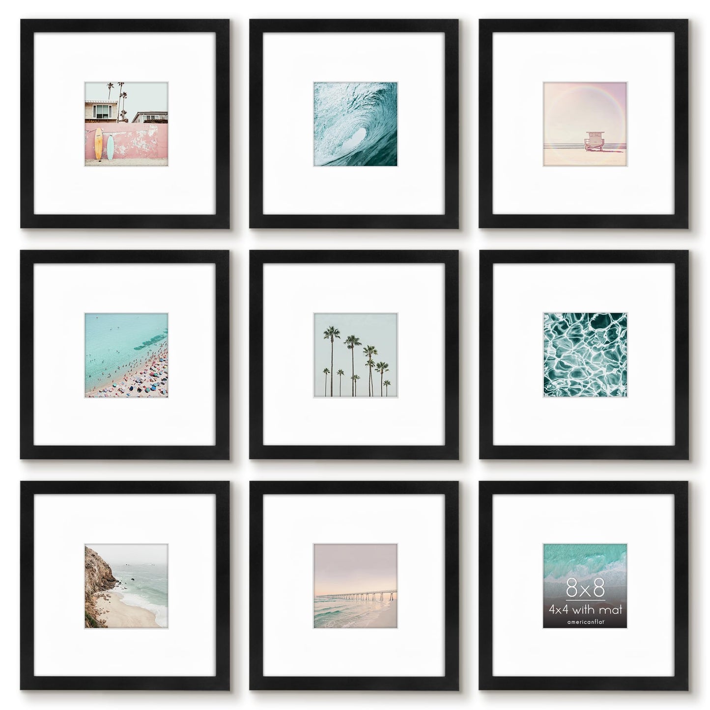 Gallery Wall Picture Frame Set | Americanflat | Modern - Premium Quality