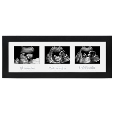 Signature Matted Engineered Wood Collage Frame — 15x15 / Black / 3 Opening