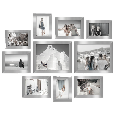 Signature Matted Picture Frame — Multi / Silver / 10-Pack