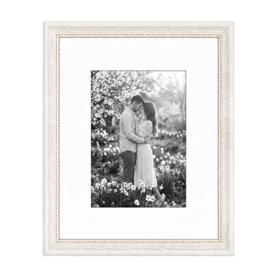 Heirloom Picture Frame — 11x14 / White/Gold / Vintage frame