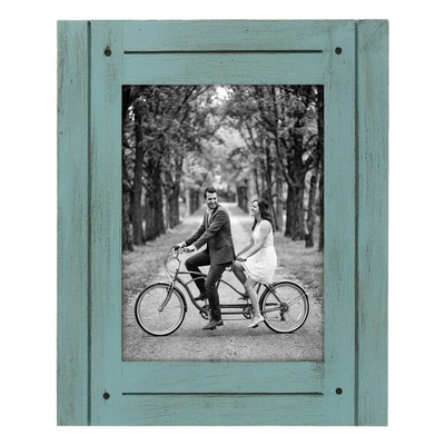 Hampton Picture Frame — 6x8 / Turquoise Blue